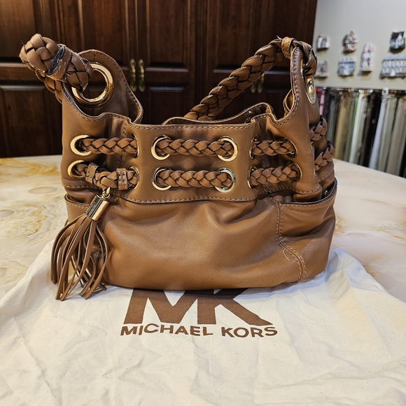 Michael Kors Brown Shoulder Bag - Picture 1 of 5